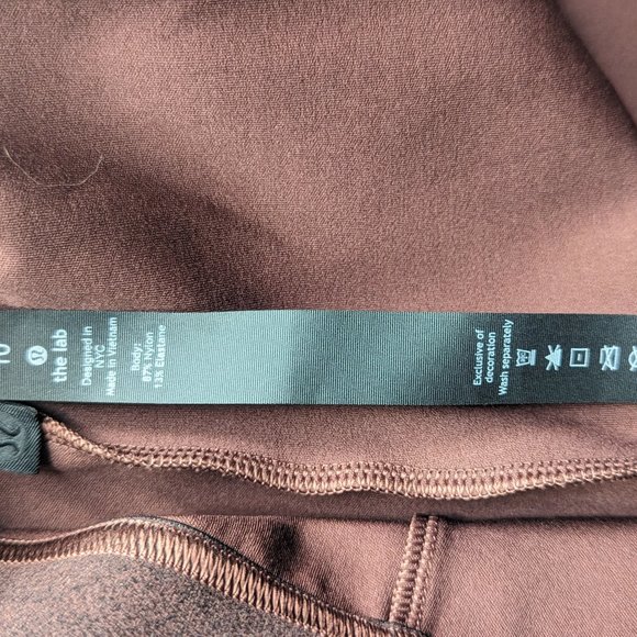 lululemon the lab women Esker brown pant - Picture 5 of 8